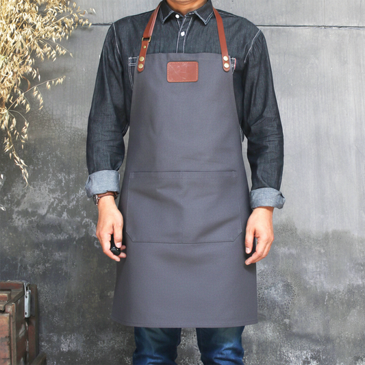 A127 Heavy Duty Custom Logo Apron for Restaurants, Coffee Shops & Bakeries